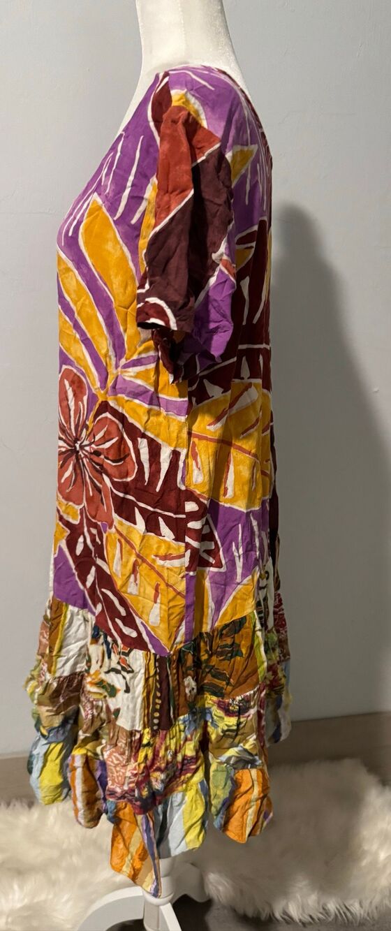 Jams World tropical print dress XL - Picture 5 of 7